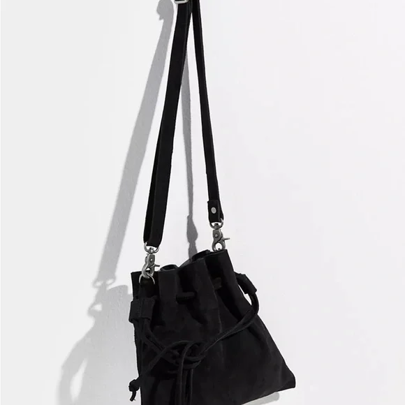 Free People Billy Suede Crossbody ❤️ NWT - Picture 6 of 8